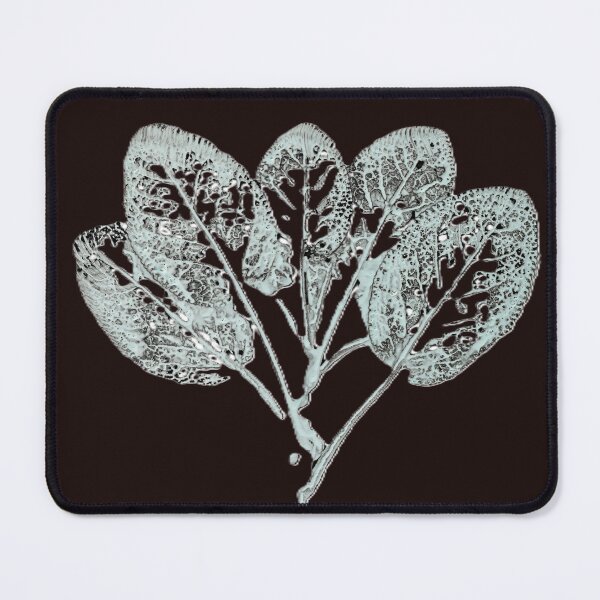 Item preview, Botanical Glow – Illuminated Leaf Print designed and sold by BuckaBaby.
