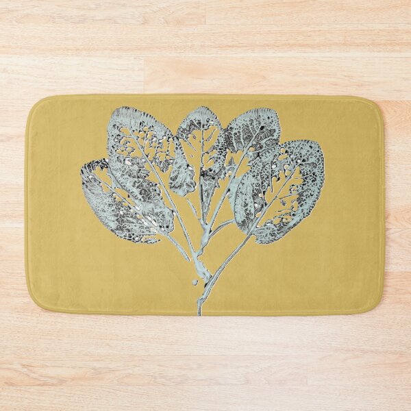 Item preview, Botanical Glow – Illuminated Leaf Print designed and sold by BuckaBaby.