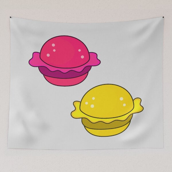 Item preview, Pack Pink and Yellow Pretty Patty - SpongeBob designed and sold by DibujandoPorfa.