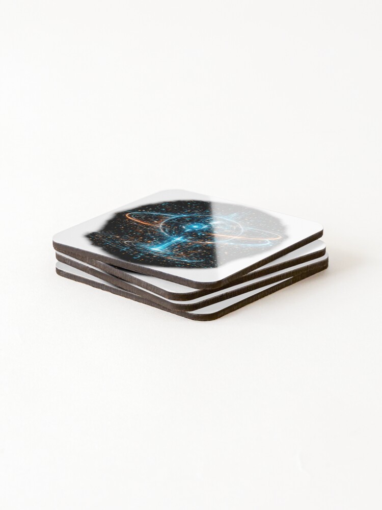 Thumbnail 4 of 5, Coasters (Set of 4), Quantum Computer Sphere designed and sold by creativezoneco.