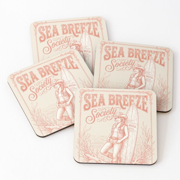 Item preview, Sea Breeze Society – Coastal Cowgirl Surf Design designed and sold by Sea Gem.