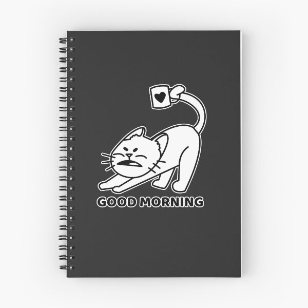 Item preview, Good Morning Cat | Funny Coffee Lover Design designed and sold by Mammoths.