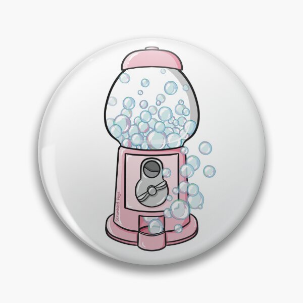 Item preview, Gumball Machine Full of Bubbles designed and sold by scrambledpegs.