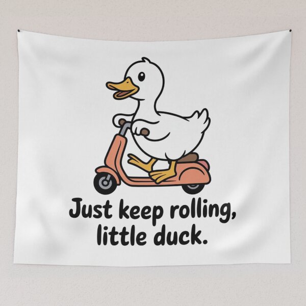 Item preview, Just keep rolling, little duck designed and sold by 123ks.