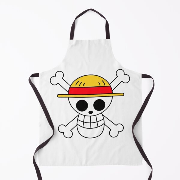 Item preview, Minimalist Straw Hat Pirate Crew Jolly Roger Emblem designed and sold by DeepBlueMeadow.