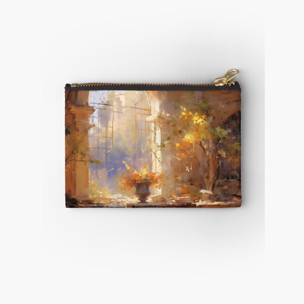 Item preview, Abandoned Library with a Tree in Sunlight designed and sold by AniDragonfly.