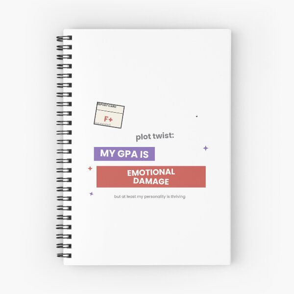 Item preview, My GPA Is Emotional Damage Funny Student Sticker designed and sold by QuirkyCartel.