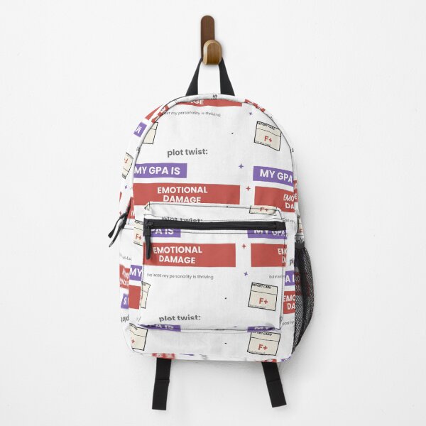 Item preview, My GPA Is Emotional Damage Funny Student Sticker designed and sold by QuirkyCartel.