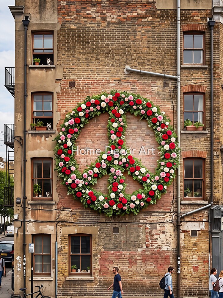 Thumbnail 4 of 4, iPhone Case, City Peace Sign In Roses designed and sold by ArtDigitalPhoto.