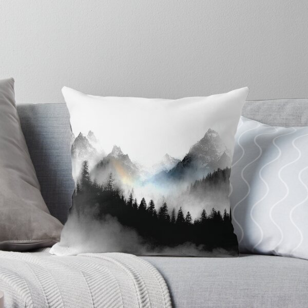 Item preview, Misty Forest Peaks designed and sold by Neural Brushstrokes.