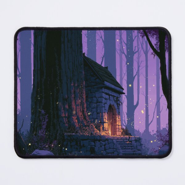Item preview, Forest Shrine At Dusk Pixel Art designed and sold by Rtymer.