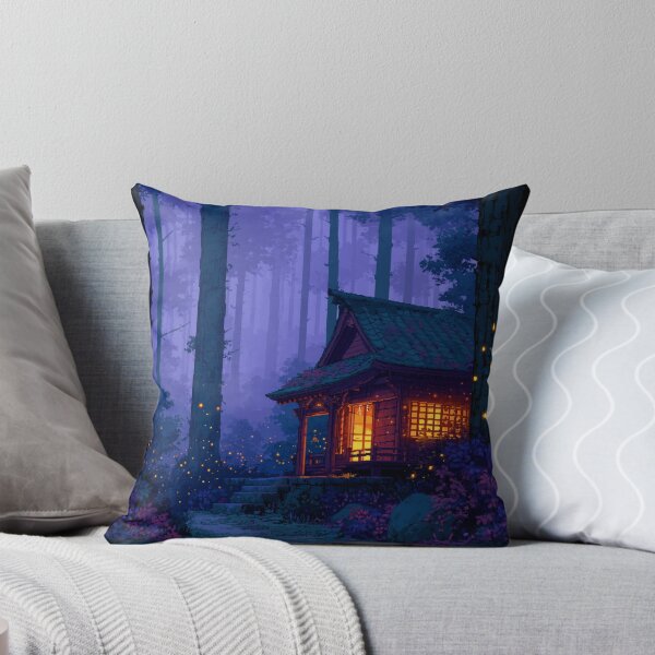 Item preview, Forest Shrine At Dusk Pixel Art designed and sold by Rtymer.
