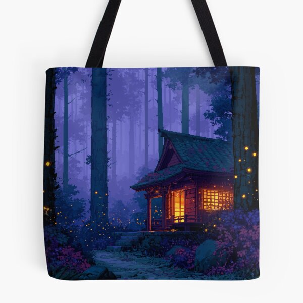 Item preview, Forest Shrine At Dusk Pixel Art designed and sold by Rtymer.