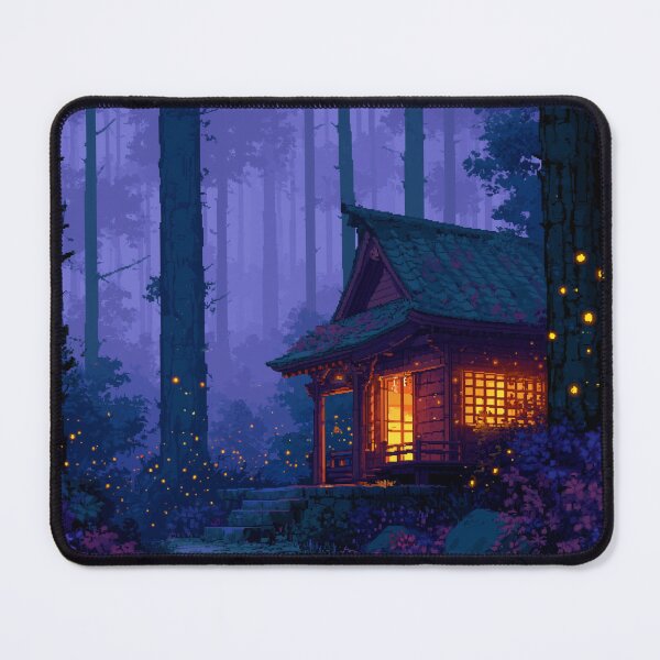 Item preview, Forest Shrine At Dusk Pixel Art designed and sold by Rtymer.