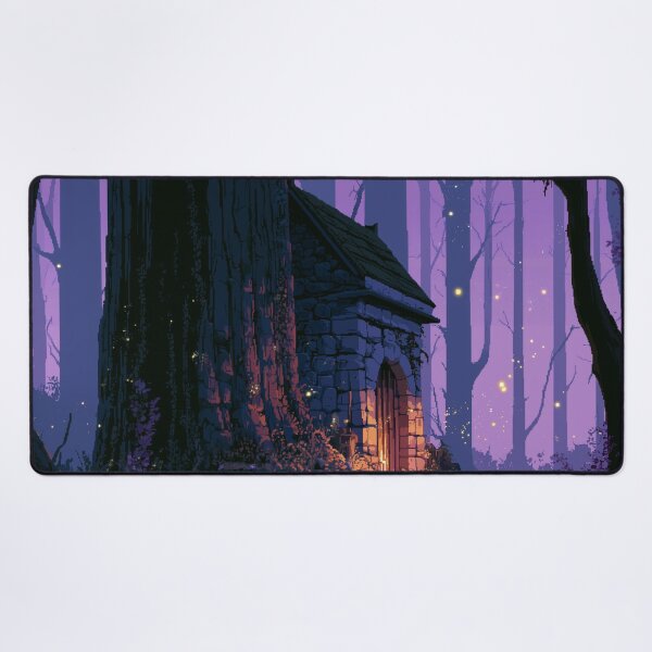 Item preview, Forest Shrine At Dusk Pixel Art designed and sold by Rtymer.