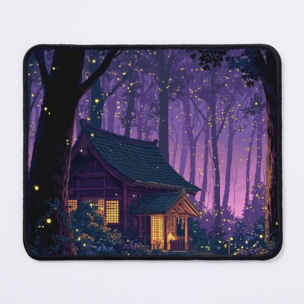Item preview, Forest Shrine At Dusk Pixel Art designed and sold by Rtymer.