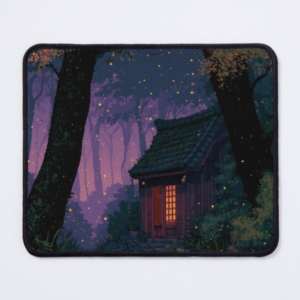 Item preview, Forest Shrine At Dusk Pixel Art designed and sold by Rtymer.