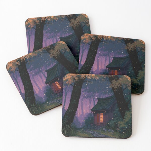 Item preview, Forest Shrine At Dusk Pixel Art designed and sold by Rtymer.