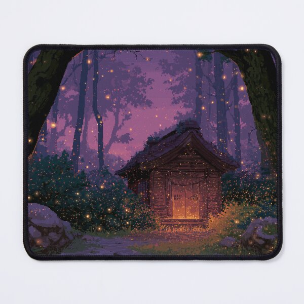 Item preview, Forest Shrine At Dusk Pixel Art designed and sold by Rtymer.