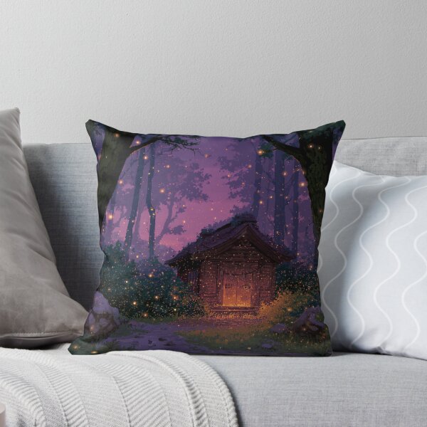 Item preview, Forest Shrine At Dusk Pixel Art designed and sold by Rtymer.