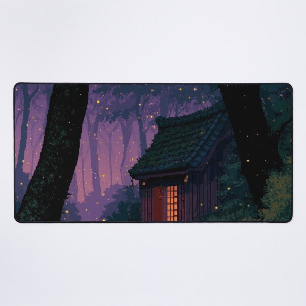 Item preview, Forest Shrine At Dusk Pixel Art designed and sold by Rtymer.