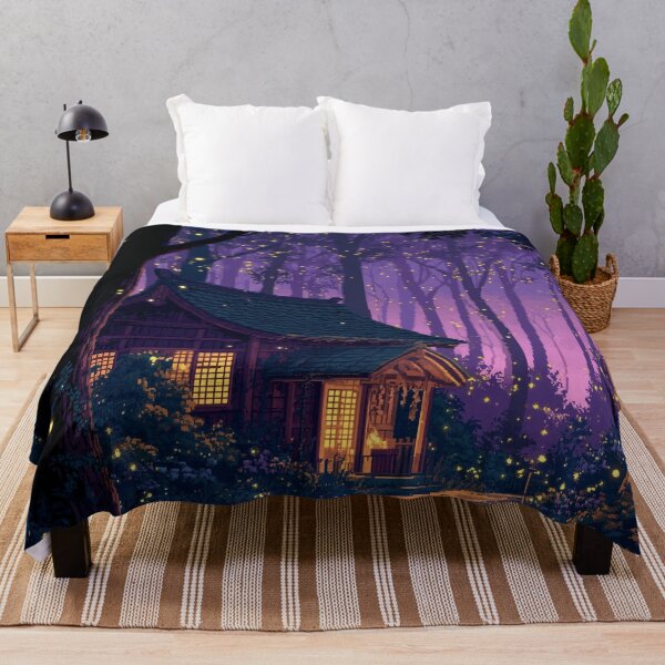 Item preview, Forest Shrine At Dusk Pixel Art designed and sold by Rtymer.