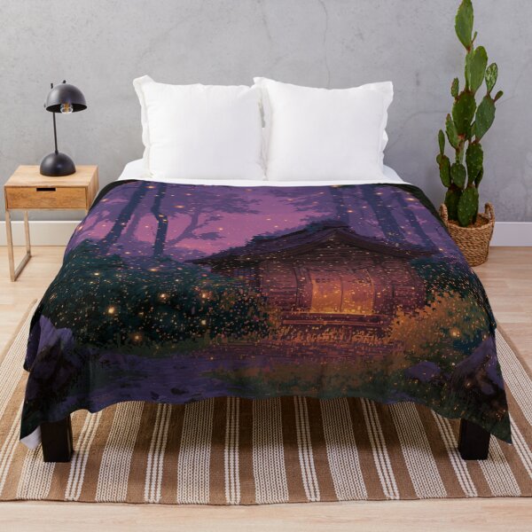 Item preview, Forest Shrine At Dusk Pixel Art designed and sold by Rtymer.