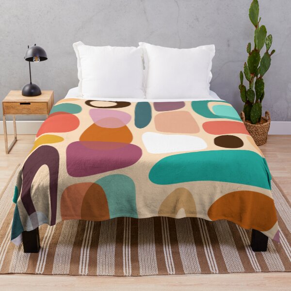 Item preview, Retro Shapes – Mid-Century Modern Colorful Geometric Design designed and sold by BuckaBaby.