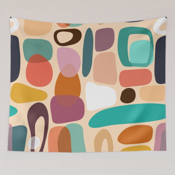 Item preview, Retro Shapes – Mid-Century Modern Colorful Geometric Design designed and sold by BuckaBaby.