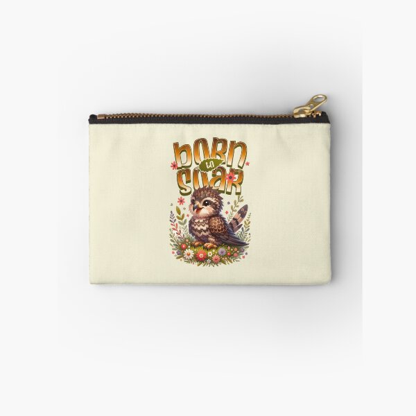 Item preview, Born to Soar Cute Baby Hawk Bird | Woodland Nature Inspirational Design designed and sold by Sachie's Studio.