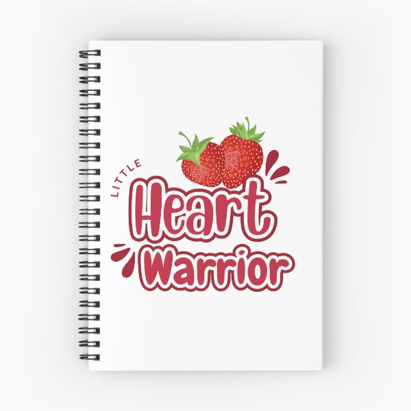 Item preview, Little Heart Warrior - Strawberry Design designed and sold by ScarletandSkyCo.