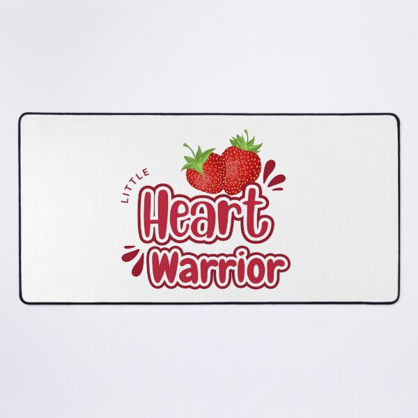 Item preview, Little Heart Warrior - Strawberry Design designed and sold by ScarletandSkyCo.