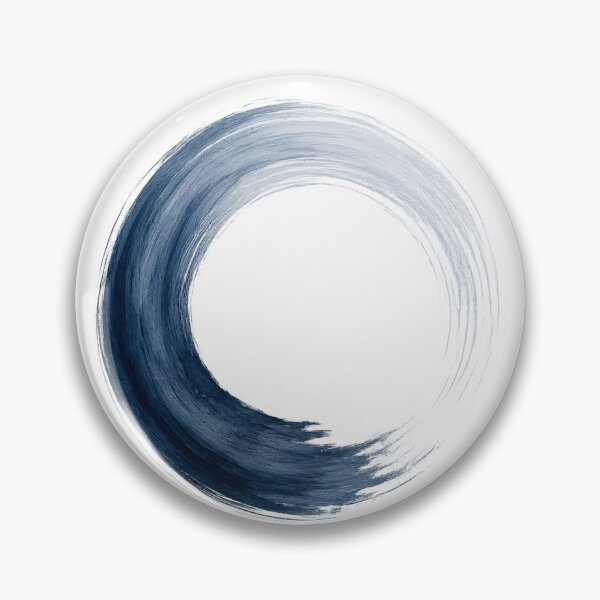 Item preview, Coastal Flow Enso Circle Minimal Zen Art designed and sold by TheSlowShore.