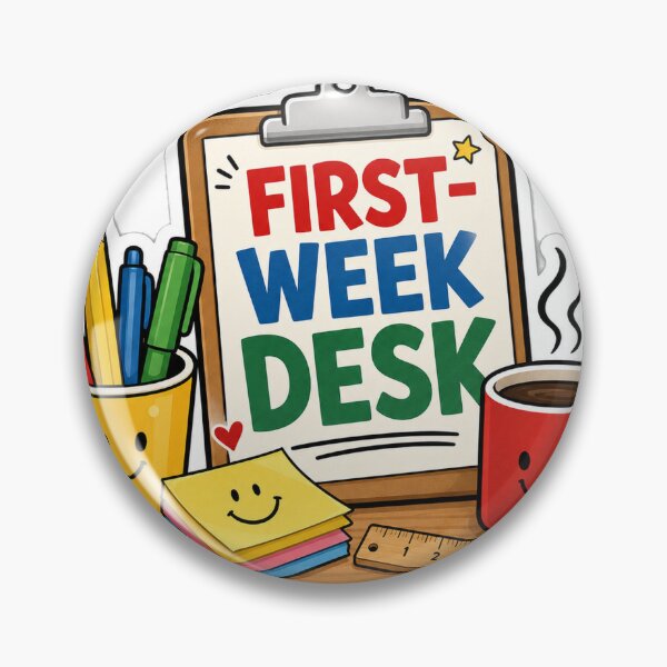 Item preview, First Week Classroom Desk designed and sold by houseoflushella.