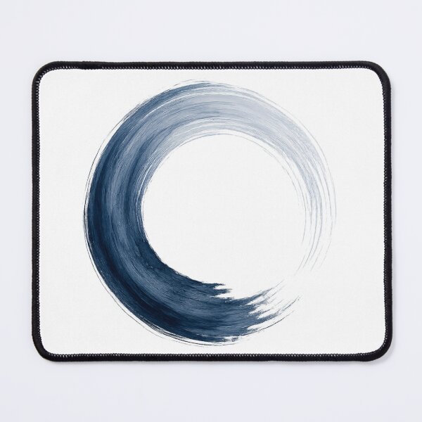 Item preview, Coastal Flow Enso Circle Minimal Zen Art designed and sold by TheSlowShore.