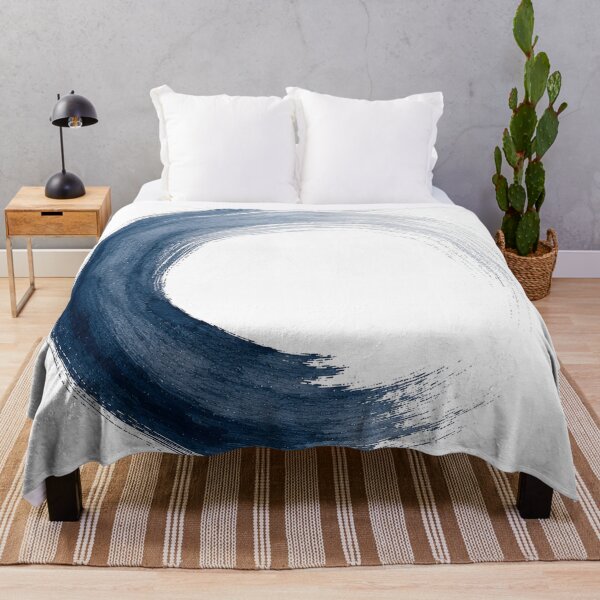 Item preview, Coastal Flow Enso Circle Minimal Zen Art designed and sold by TheSlowShore.