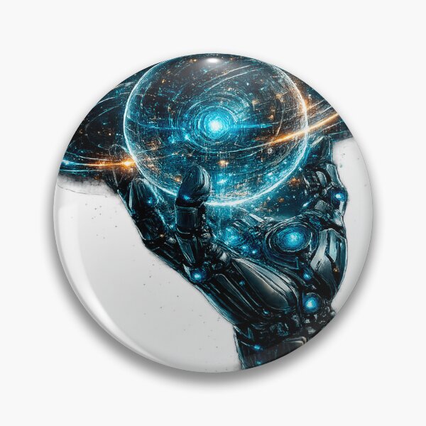 Item preview, Robotic Hand Hologram designed and sold by creativezoneco.