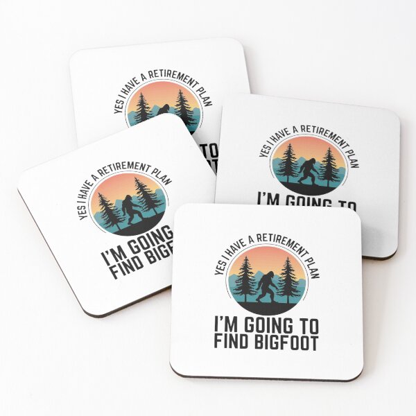 Item preview, Funny Bigfoot Retirement Plan designed and sold by dragonbol023.