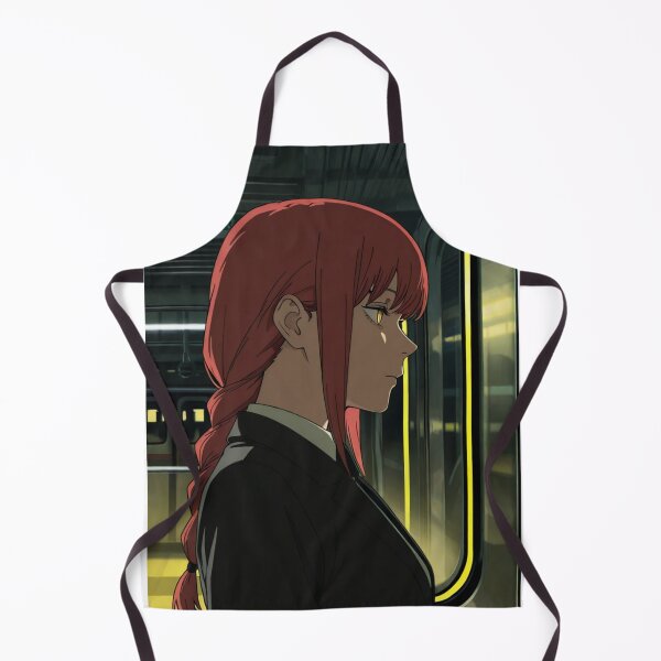 Item preview, Art - Woman with Braided Red Hair, Anime Scene in a Subway designed and sold by AnimeShin.