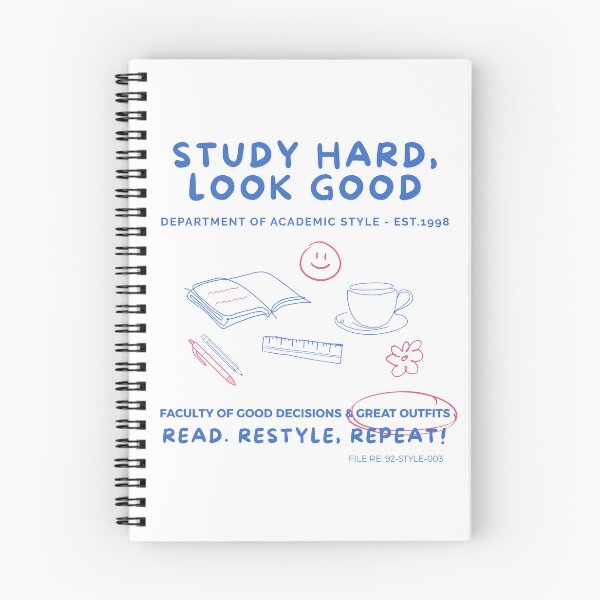 Item preview, Study Hard, Look Good | Academic Aesthetic Study Design designed and sold by romelleworks.