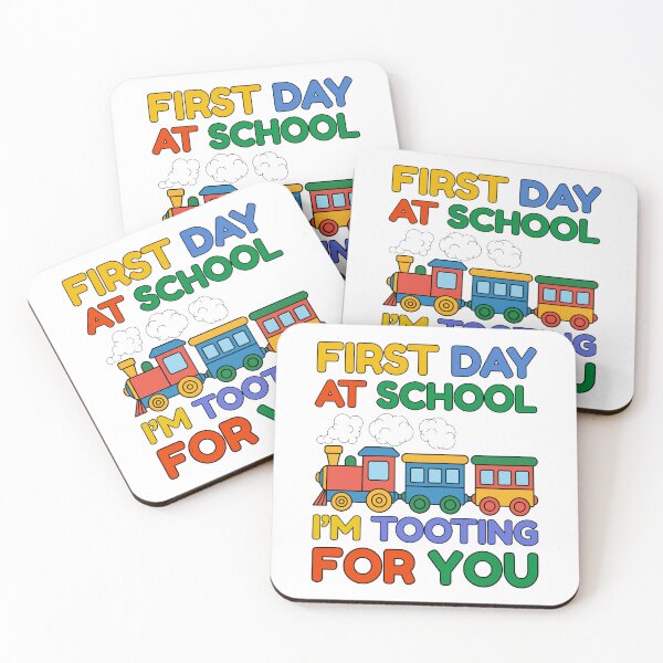 Item preview, First day at school, I’m tooting for you designed and sold by BritishDelights.