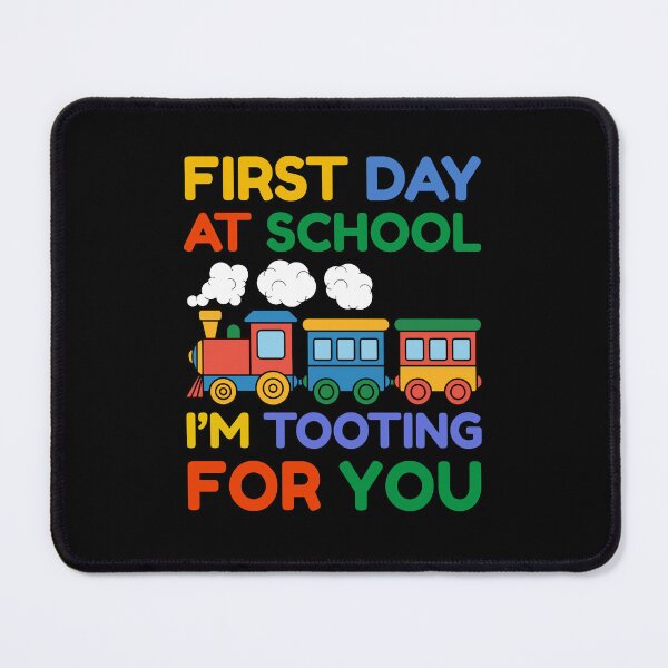 Item preview, First day at school, I’m tooting for you designed and sold by BritishDelights.