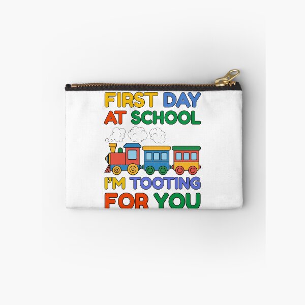 Item preview, First day at school, I’m tooting for you designed and sold by BritishDelights.