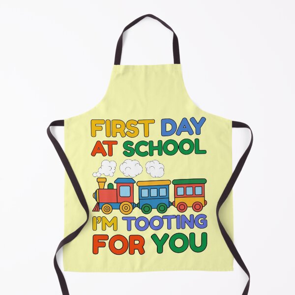 Item preview, First day at school, I’m tooting for you designed and sold by BritishDelights.