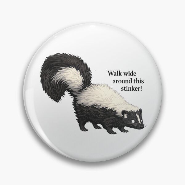 Item preview, Stinker Skunk - Walk Wide designed and sold by Messy Curious Me.