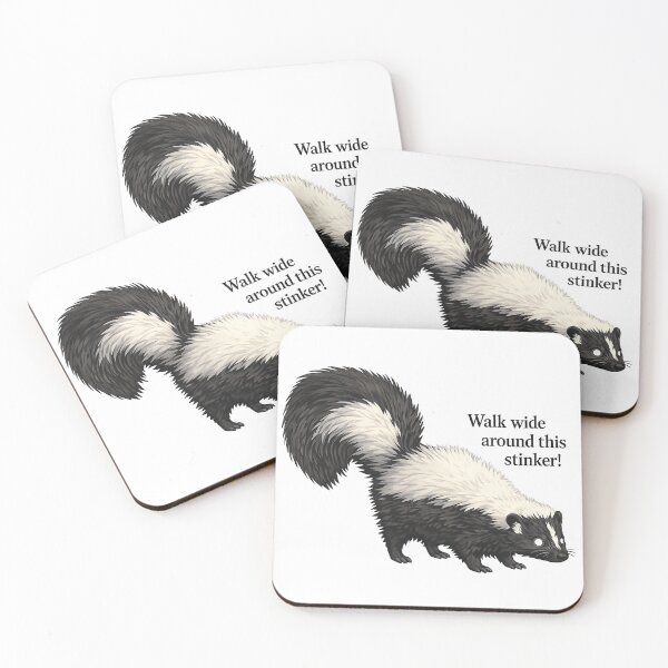 Item preview, Stinker Skunk - Walk Wide designed and sold by Messy Curious Me.
