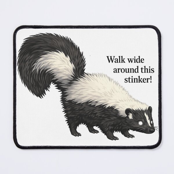 Item preview, Stinker Skunk - Walk Wide designed and sold by Messy Curious Me.