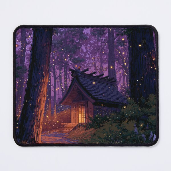 Item preview, Forest Shrine At Dusk Pixel Art designed and sold by Rtymer.