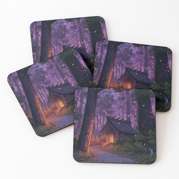 Item preview, Forest Shrine At Dusk Pixel Art designed and sold by Rtymer.
