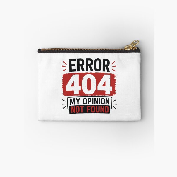 Item preview, Error 404: My opinion not found – Funny marriage & sarcasm designed and sold by Hamdy est 1985.